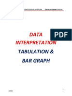 Datainterpretation Tabulation and Bar Graph