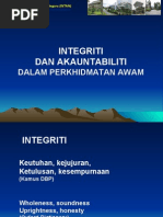 Integriti & Akauntabiliti An Awam PTK3,4,5