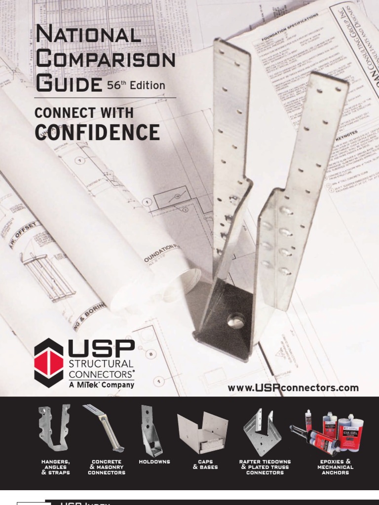 USP2012 Structural Connectors Guide Building Materials Civil