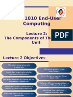 Lecture 2 - The Components of The System Unit