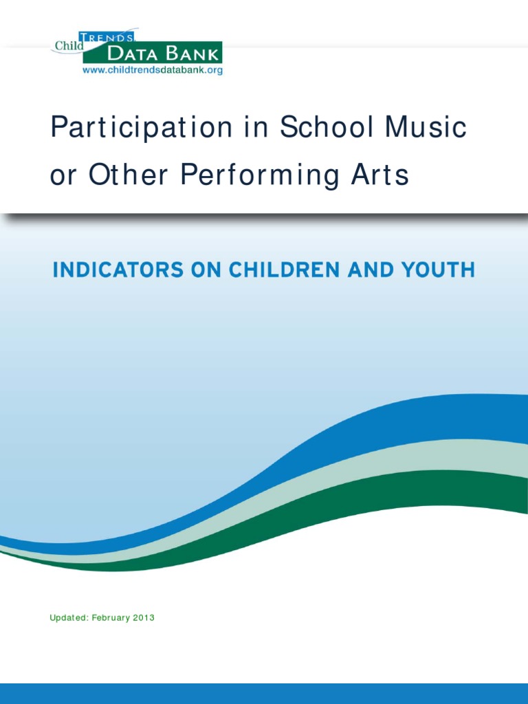 Participation in Performing Arts | PDF | Cognition | Further Education