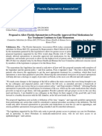Proposal To Allow Florida Optometrists To Prescribe Approved Oral Medications For Eye Treatment Continues To Gain Momentum