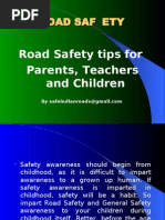 Download PowerPoint Presentation on Road Safety Parenting tips for teachers and students by RoadSafety SN12918716 doc pdf