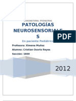 Sorderas Neurosensoriales No Sindrómicas