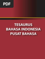 Download Depdiknas - Tesaurus Bahasa Indonesia by madjuh SN12920061 doc pdf