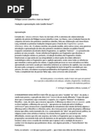 A EXIGÊNCIA FRAGMENTÁRIA - Philippe Lacoue-Labarthe e Jean-Luc Nancy