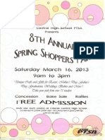 8th Annual Spring Shoppers Fair