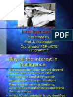 Theory of Multiple Intelligences
