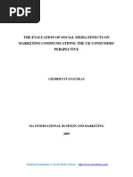 Download Social Media in the UK - MA Dissertation by Giedrius Ivanauskas SN12921323 doc pdf