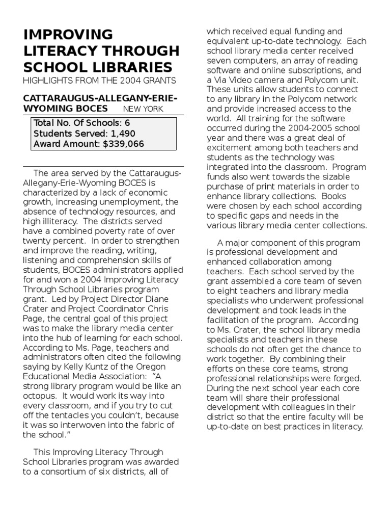 Description: Tags: Highlights04 | PDF | School Library | Literacy
