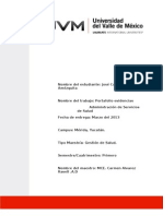 Portafolio Evidencias Admon Salud Maestria UVM