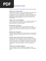 Prescribed Format