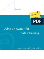 Using An Avatar For Sales Training: Effective Learning Course