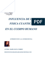 Influencia física cuántica cuerpo humano