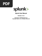 Download Splunk 416 User Manual by Alice Gifford SN129253705 doc pdf