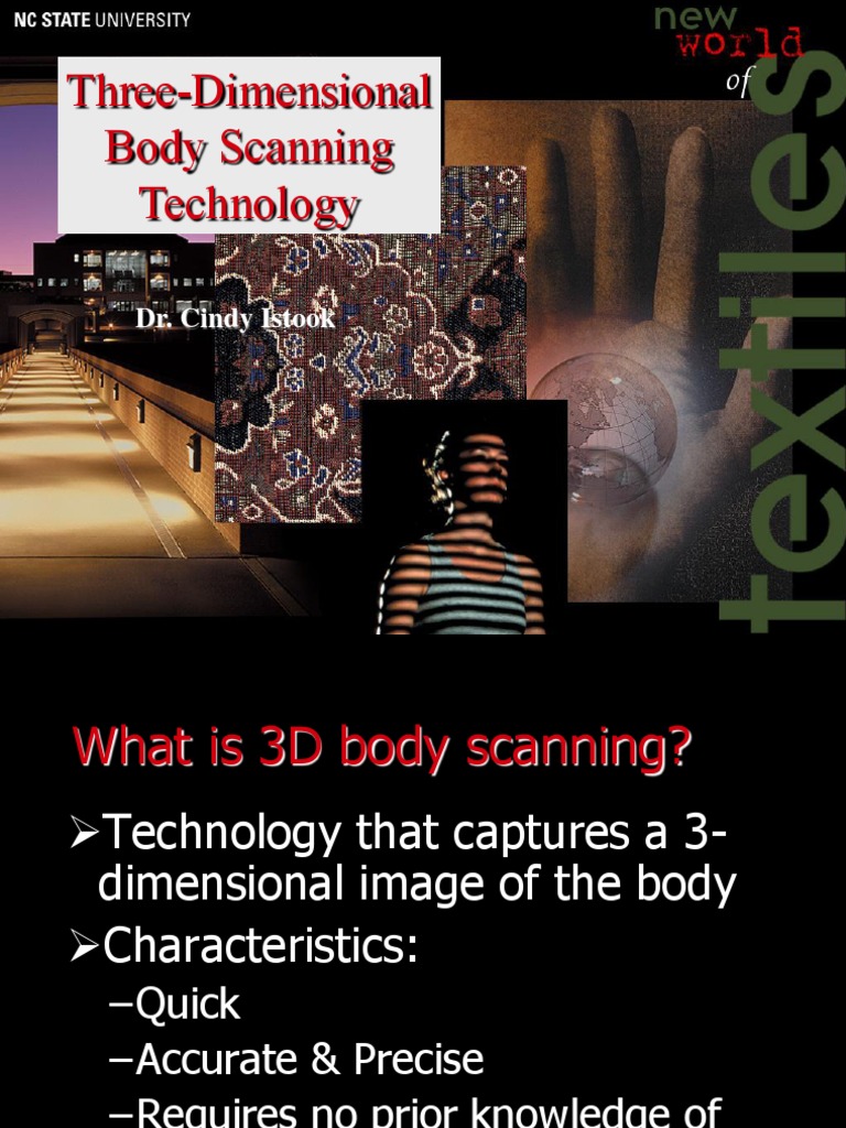 Body Scanning Image Scanner 3 D Modeling