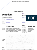 Accenture Company Profile