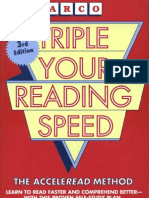 Triple Your Reading Speed-Mantesh
