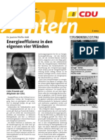 CDU intern - März 2013