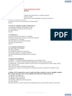 IBPS Specialist Officer Computer Model Questions 2