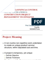 Construction Project Management Techniques