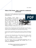 igus c-chain for continuous movement 