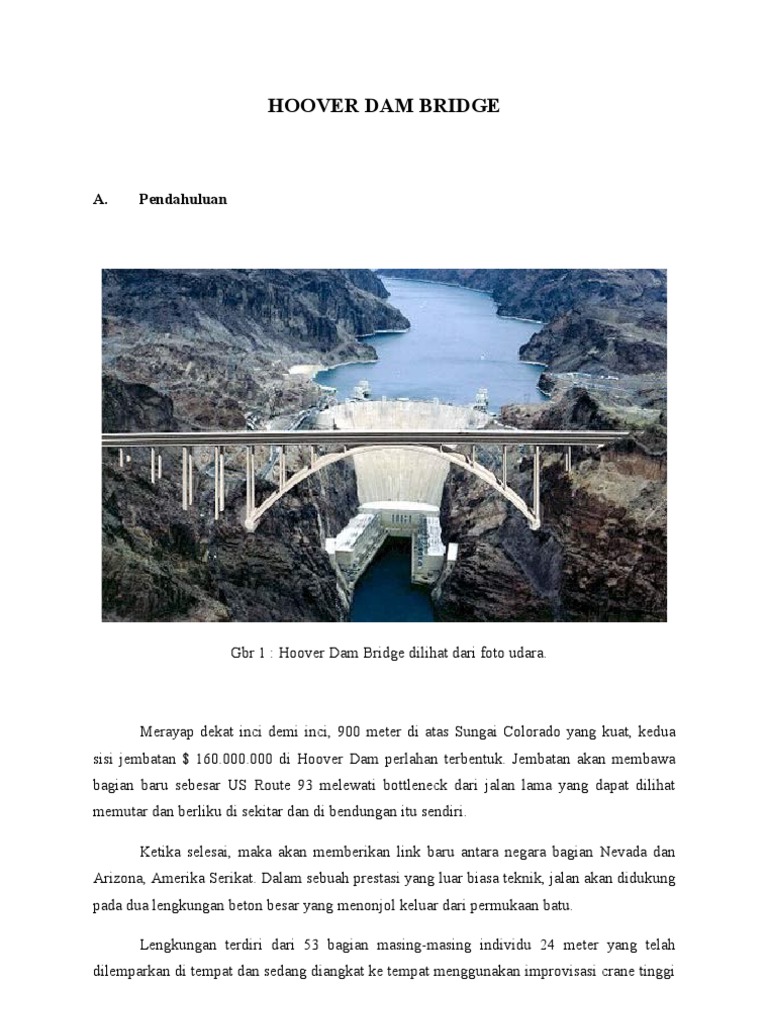 Hoover Dam Bridge | PDF