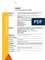 Construction product document for Super Sikalite® waterproofing powder