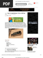 Download HowToInstallWindows7FromaUSBKeyMaximumPCbyMaresAlexandruMariusSN129278905 doc pdf