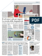 Il Corriere Della Sera - Il web non è solo per ragazzi