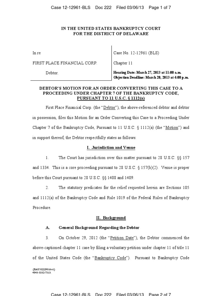 fpfcq-motion-to-convert-to-chapter-7-pdf-chapter-11-bankruptcy-in
