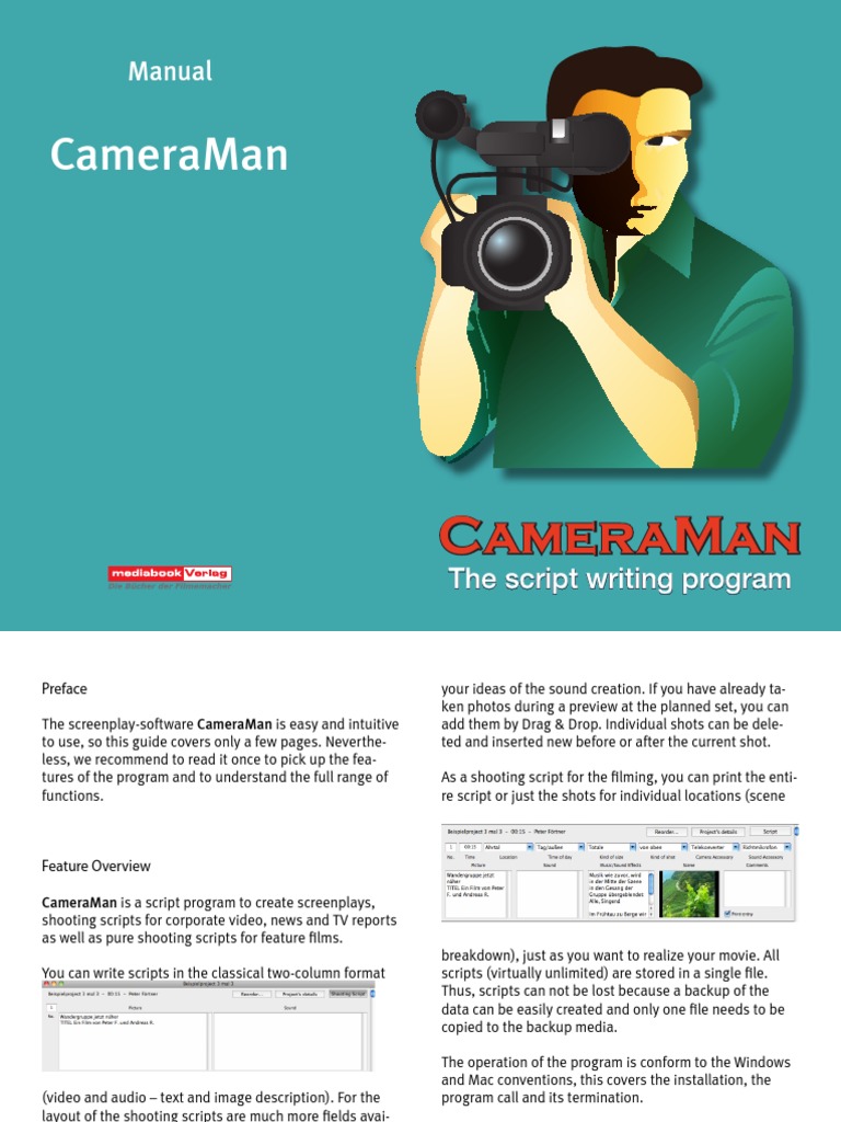Manual | PDF | Screenplay | Installation (Computer Programs)