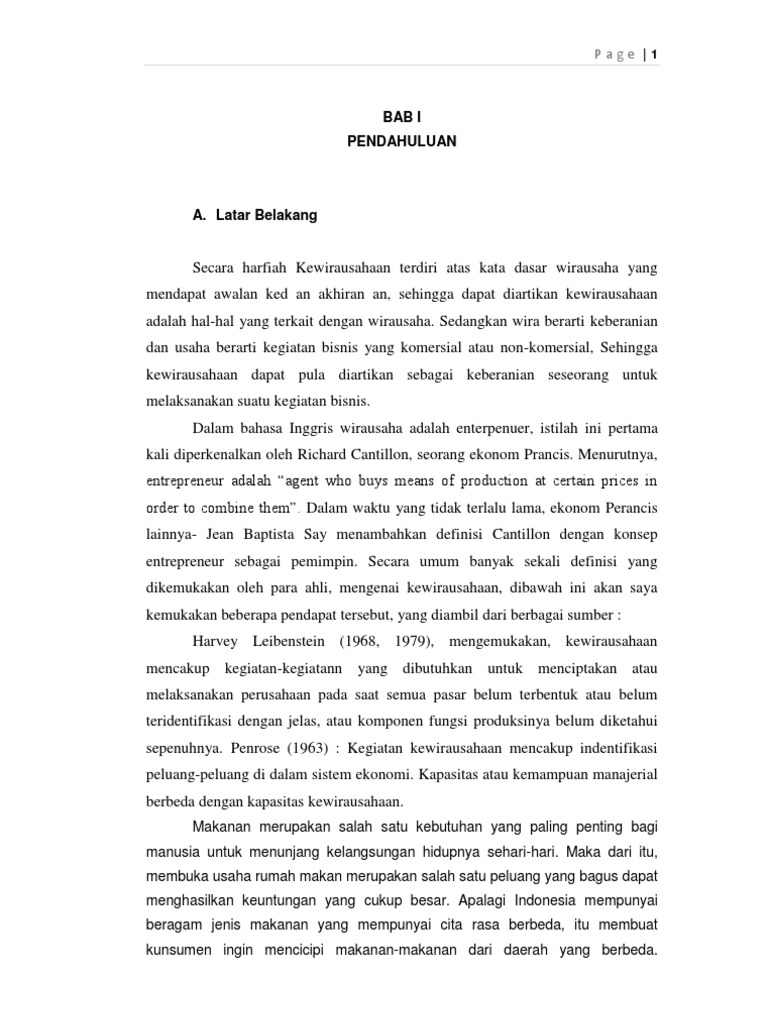 Makalah Kewirushaan Bakso