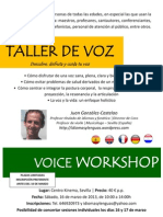 TALLER DE VOZ Sevilla Kinema PDF