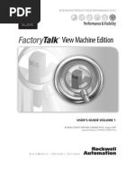 FactoryTalk View Machine Edition User's Guide Volume 1