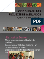 Projecte de Menjador Duran I Bas 09-10