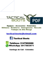 Catalogo General Elementos de Rescate - Marzo 2013 Tactical Boots PDF