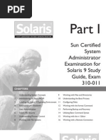 Sun Certified System Administrator Examination For Solaris 9 Study Guide Exam 310-011