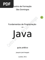 Guia de Introdução À Linguagem de Programação Java - Versao0 - 26 - 08 - 2011