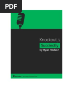 Download KnockoutJS Succinctly by dadelgado SN129300734 doc pdf