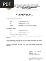 Surat Rekomendasi