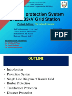 Design A Protection System of 220-33 KV Ramah Grid Station