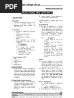pdf hector contract and obligation leon de Oblicon  Negligence  Reviewer Jurisprudence