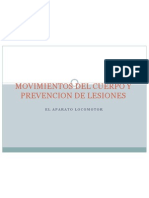 Movimientos Del Cuerpo y Prevencion de Lesiones