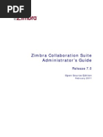 Zimbra 7 Admin Guide