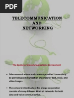 Telecommunication AND Networking