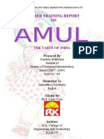 Project Report on Amul