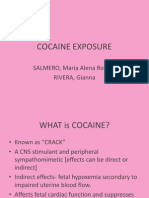 Cocaine Exposure: SALMERO, Maria Alena Rose S. RIVERA, Gianna