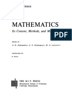 A. D. Aleksandrov, A. N. Kolmogorov, M. A. Lavrent'Ev - Mathematics Its Content Methods and Meaning 3
