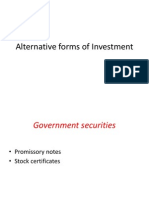Chapter 5.2alternative Forms of Investment